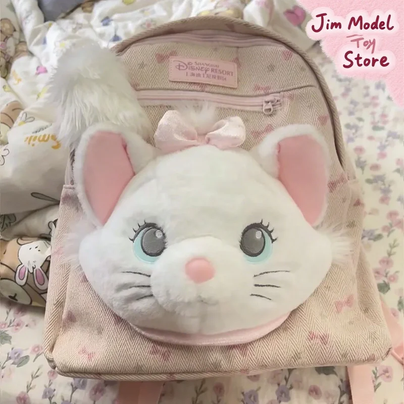 Милый мультфильм Диснея, кошка Мари, школьный рюкзак, 3D плюшевая кукла, Люцифер, Чеширский кот, украшение, большой вместительный рюкзак, подарки
Милый мультфильм Диснея, кошка Мари, школьный рюкзак, 3D плюшевая кукла, Люцифер, Чеширский кот, украшение, большой вместительный рюкзак, подарки