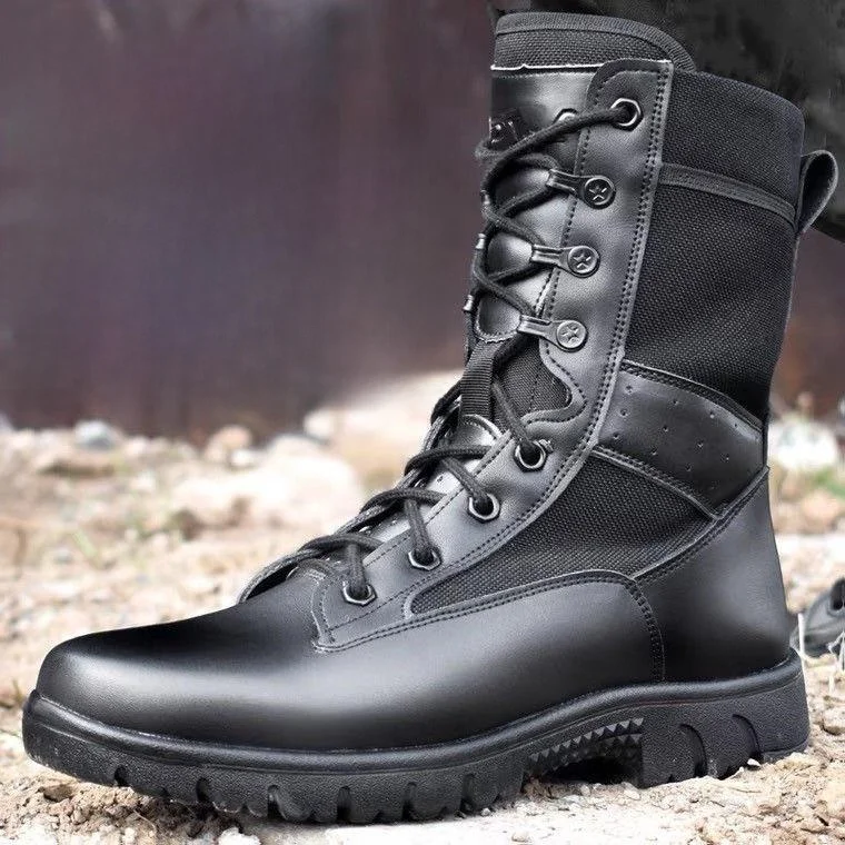 Outdoor Boots Climbing Shoes Leather Work Boots Security Training Shoes Summer Outdoor Camping Travel Gear
Outdoor Boots Climbing Shoes Leather Work Boots Security Training Shoes Summer Outdoor Camping Travel Gear