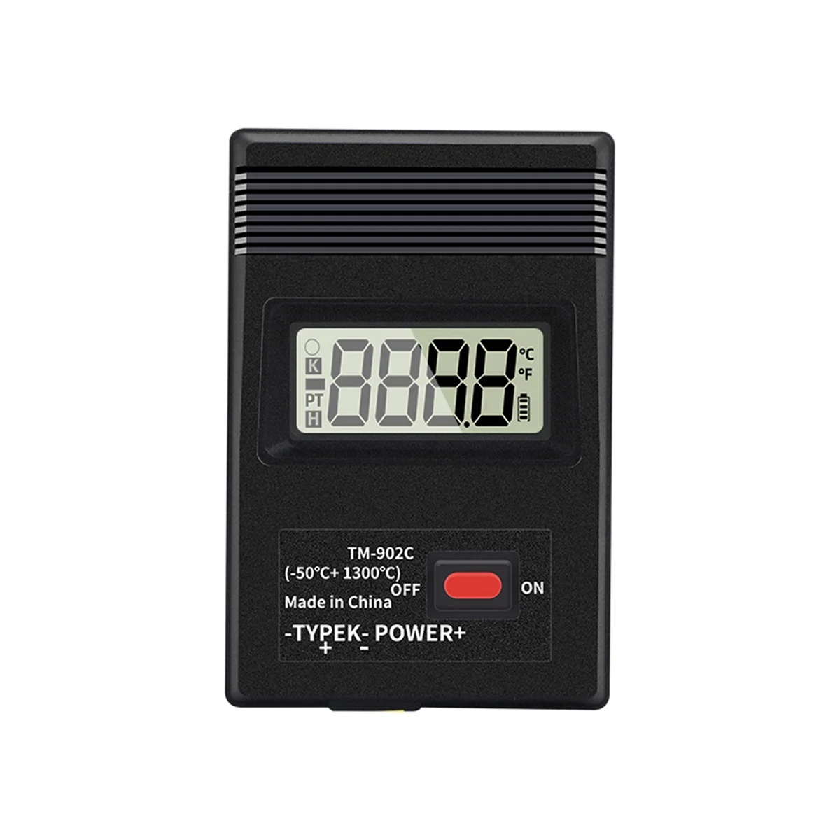 ABIS-TM-902C K Type Digital LCD Temperature Detector -50℃ to 1300℃ Thermometer Industrial Thermodetector Meter
ABIS-TM-902C K Type Digital LCD Temperature Detector -50℃ to 1300℃ Thermometer Industrial Thermodetector Meter