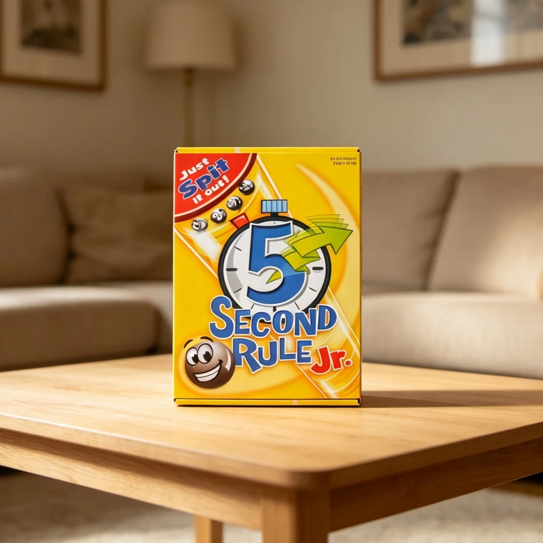 5 Second Rule Jr. Children's Board Game, Quick Response Tabletop Game, Multiplayer Party Parent-Child Interactive Educational Toy, Halloween & Christmas Gift
5 Second Rule Jr. Children's Board Game, Quick Response Tabletop Game, Multiplayer Party Parent-Child Interactive Educational Toy, Halloween & Christmas Gift