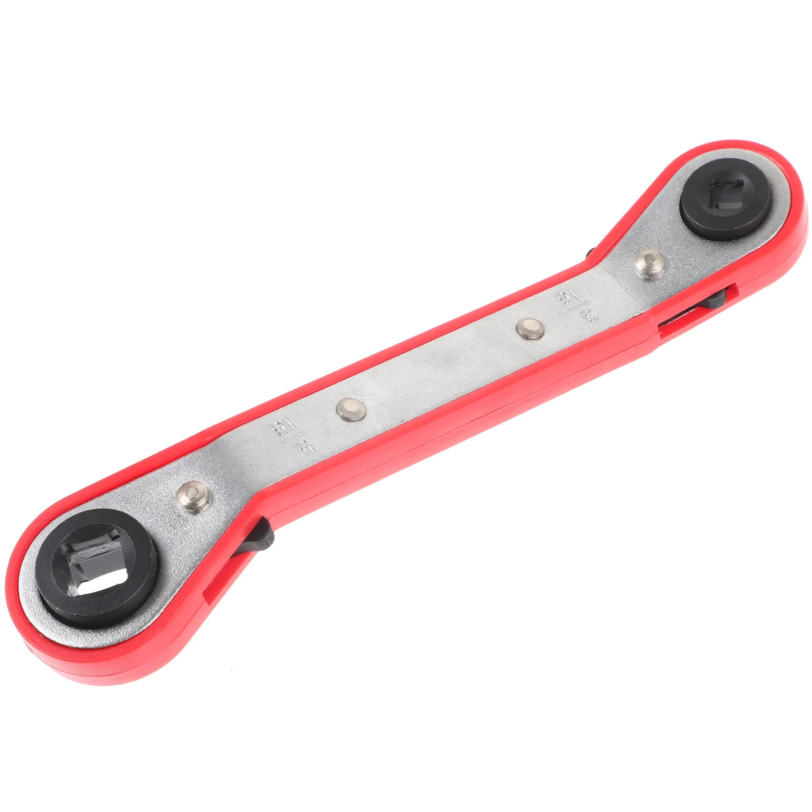 Refrigeration Ratchet Wrench Reversible Double Ended Tool Air Conditioner Valve Adjustment Repair
Refrigeration Ratchet Wrench Reversible Double Ended Tool Air Conditioner Valve Adjustment Repair