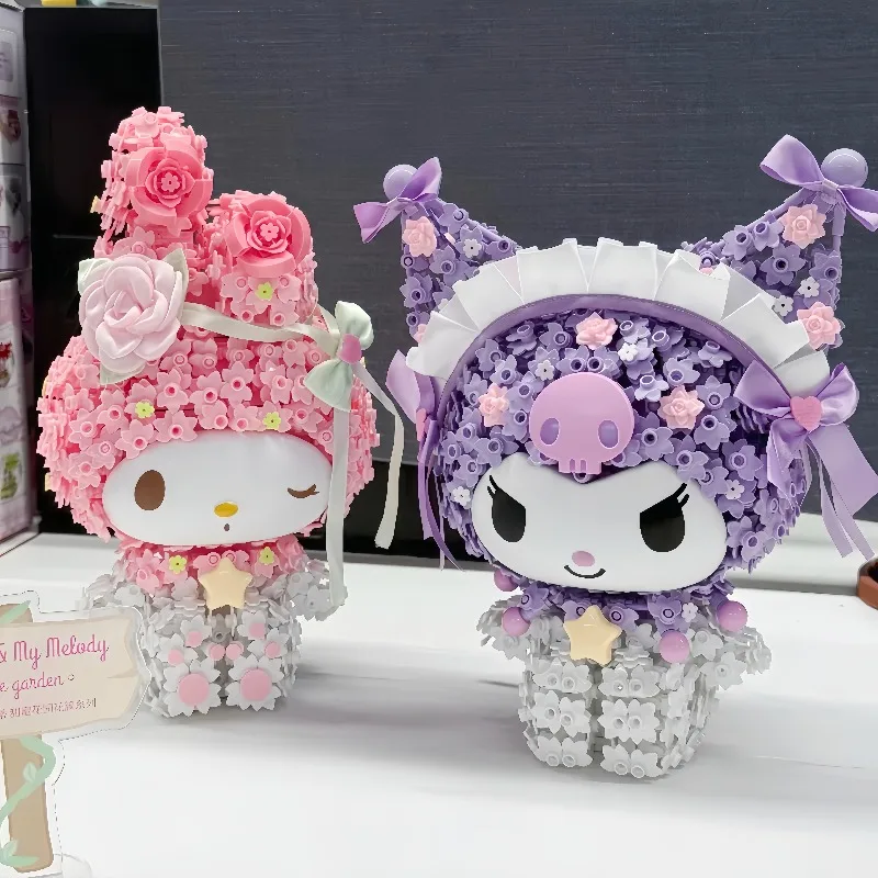 Конструктор Wonder Moon Sanrio: Цветочные кластеры, аниме-игрушки, сборная модель Куроми, настольные украшения My Melody, праздничный подарок
Конструктор Wonder Moon Sanrio: Цветочные кластеры, аниме-игрушки, сборная модель Куроми, настольные украшения My Melody, праздничный подарок