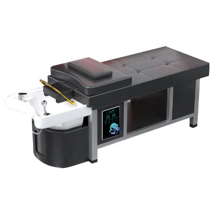 Modern Style Barber Shop Furniture New Salon Shampoo Bed with Steamer Lay-Down Wash Hair Chair Beauty Chair for Hair Salon
Modern Style Barber Shop Furniture New Salon Shampoo Bed with Steamer Lay-Down Wash Hair Chair Beauty Chair for Hair Salon