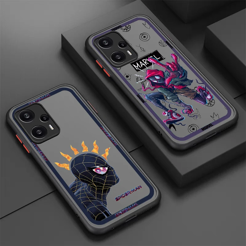 Marvel Hero Cartoon For POCO X5 X4 X3 NFC X2 M5S M6 M4 M3 M2 C51 F5 F4 GT Pro Frosted Translucent Phone Case
Marvel Hero Cartoon For POCO X5 X4 X3 NFC X2 M5S M6 M4 M3 M2 C51 F5 F4 GT Pro Frosted Translucent Phone Case