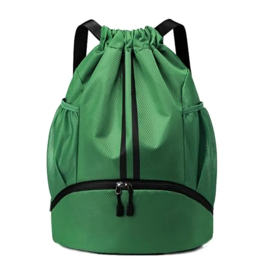 Drawstring Backpack Gym Bag with Shoes Compartment for Soccer, Basketball, Swim, Water-Resistant String Backpack Beach Cinch fo
Drawstring Backpack Gym Bag with Shoes Compartment for Soccer, Basketball, Swim, Water-Resistant String Backpack Beach Cinch fo