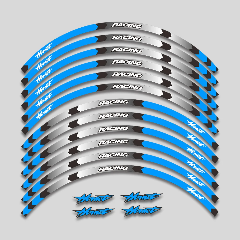 Motorcycle Accessories Wheel Hub Stickers Reflective Stripe Rim Tire Decorative Decals Sticker Set For HONDA Hornet 250 900 400
Motorcycle Accessories Wheel Hub Stickers Reflective Stripe Rim Tire Decorative Decals Sticker Set For HONDA Hornet 250 900 400