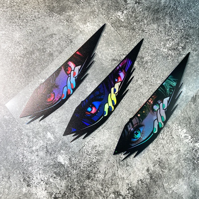JDM Anime Peeking Eyes Waterproof Vinyl Sticker for Motorcycle Fuel Tank Helmet Fairing
JDM Anime Peeking Eyes Waterproof Vinyl Sticker for Motorcycle Fuel Tank Helmet Fairing