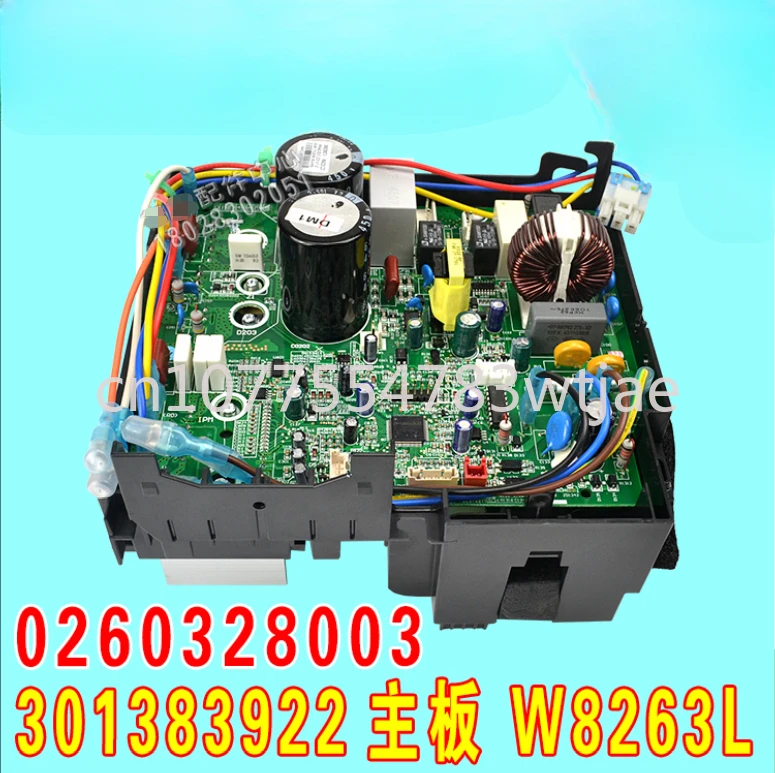 Applicable to Gree air conditioner 301383922 external unit motherboard W8263L 0260328003
Applicable to Gree air conditioner 301383922 external unit motherboard W8263L 0260328003