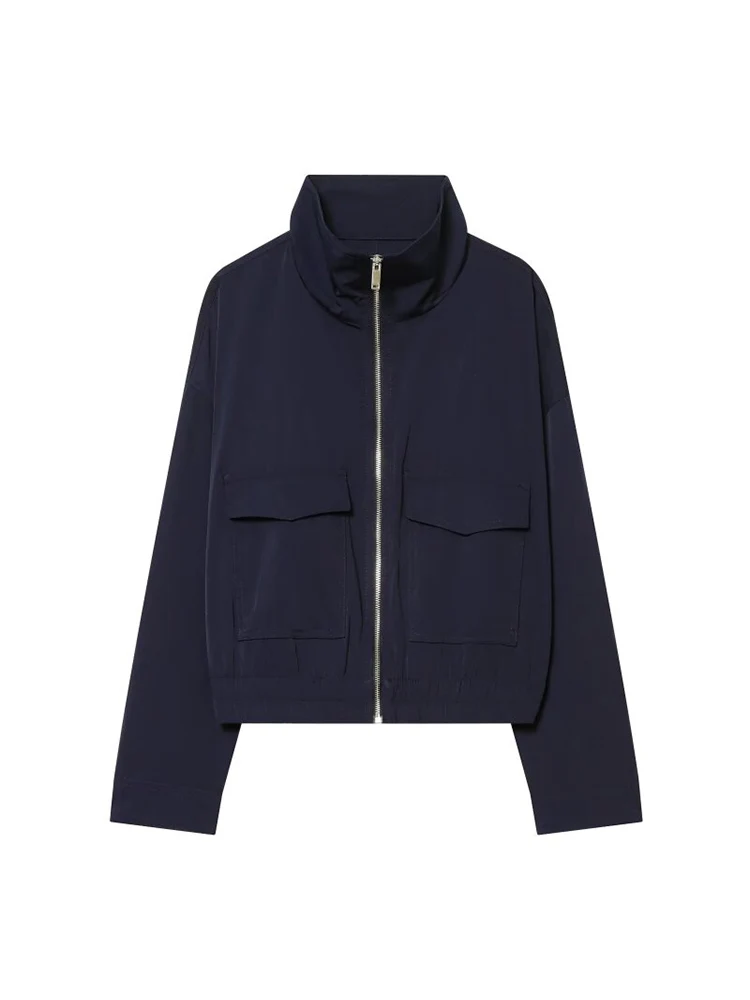 Women Spring Autumn Jackets Coats 2026 Fashion Solid Zippers Stand Collar Pockets Female Elegant Street Jacket Outerwear Clothes
Women Spring Autumn Jackets Coats 2026 Fashion Solid Zippers Stand Collar Pockets Female Elegant Street Jacket Outerwear Clothes