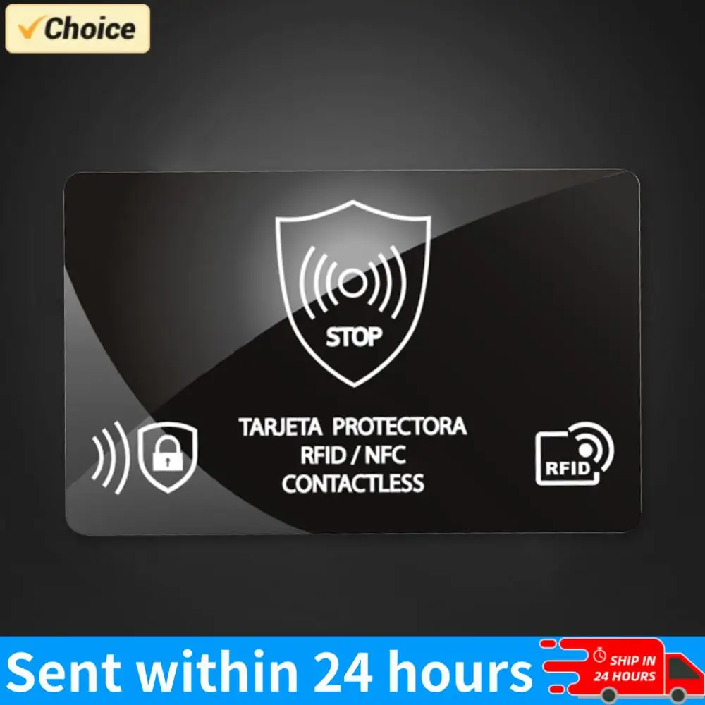 5/10Pcs RFID Blocking Card One Card Protects Entire Wallet RFID Card Blocker NFC Signal Blocking Card for Passport Case Purse
5/10Pcs RFID Blocking Card One Card Protects Entire Wallet RFID Card Blocker NFC Signal Blocking Card for Passport Case Purse