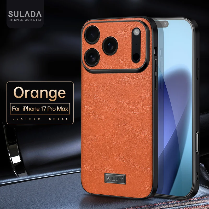 For iPhone 17 15 14 13 12 Pro Max Case New Ultra-thin Leather Business Tpu+PC Anti-fall Cover For iPhone 17 Air Shockproof Funda
For iPhone 17 15 14 13 12 Pro Max Case New Ultra-thin Leather Business Tpu+PC Anti-fall Cover For iPhone 17 Air Shockproof Funda