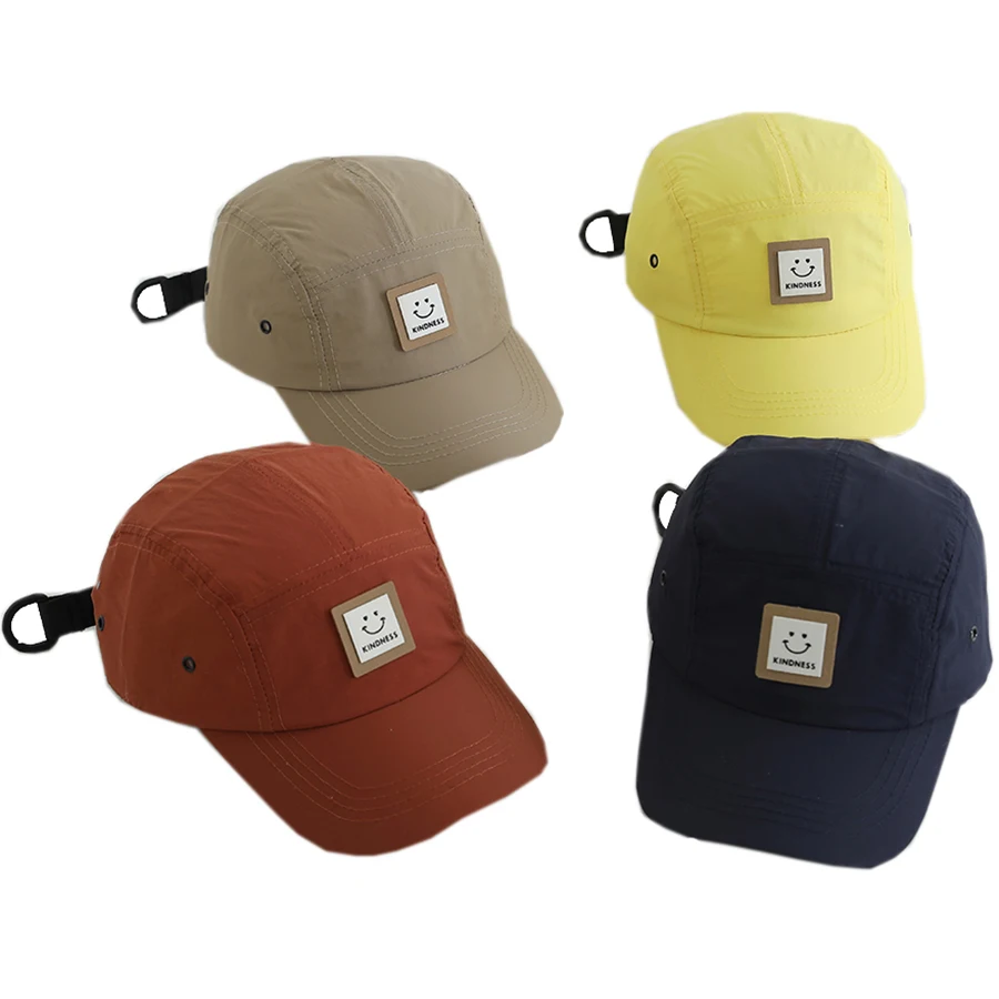 2025 NEW Kids Summer Baseball Cap Girl Boy Baby Soild Color Smiling Quick Dry Snapback Hat Outdoor Sun Hats Children
2025 NEW Kids Summer Baseball Cap Girl Boy Baby Soild Color Smiling Quick Dry Snapback Hat Outdoor Sun Hats Children
