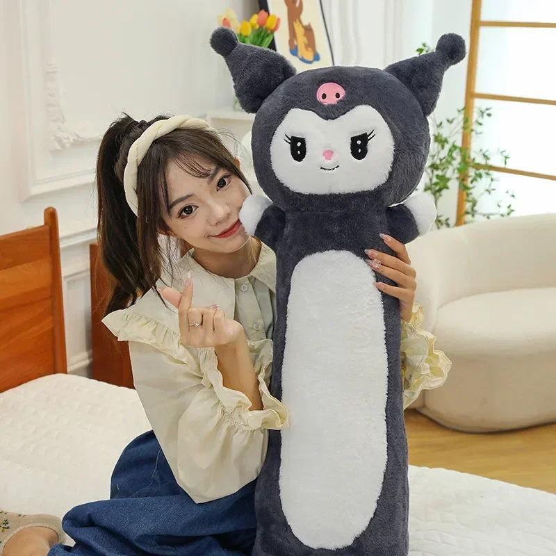 110 см мультяшная плюшевая игрушка Sanrio Kuromi Kawaii Long Strip My Melody, мягкая кукла, большие размеры, плюшевая подушка, детский подарок
110 см мультяшная плюшевая игрушка Sanrio Kuromi Kawaii Long Strip My Melody, мягкая кукла, большие размеры, плюшевая подушка, детский подарок