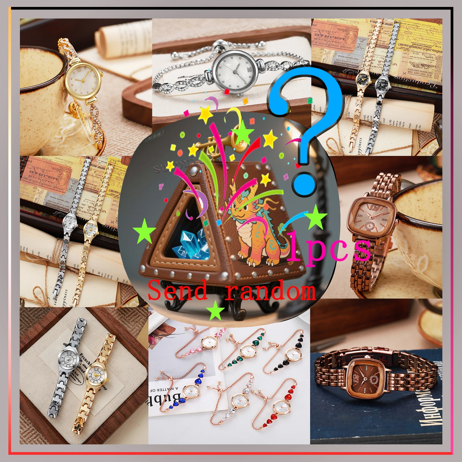 Слепая коробка-сюрприз; Маленький циферблат, простой темперамент, высококачественный смысл, изысканный стальной ремешок, квадратные кварцевые часы; Случайный стиль.
Слепая коробка-сюрприз; Маленький циферблат, простой темперамент, высококачественный смысл, изысканный стальной ремешок, квадратные кварцевые часы; Случайный стиль.