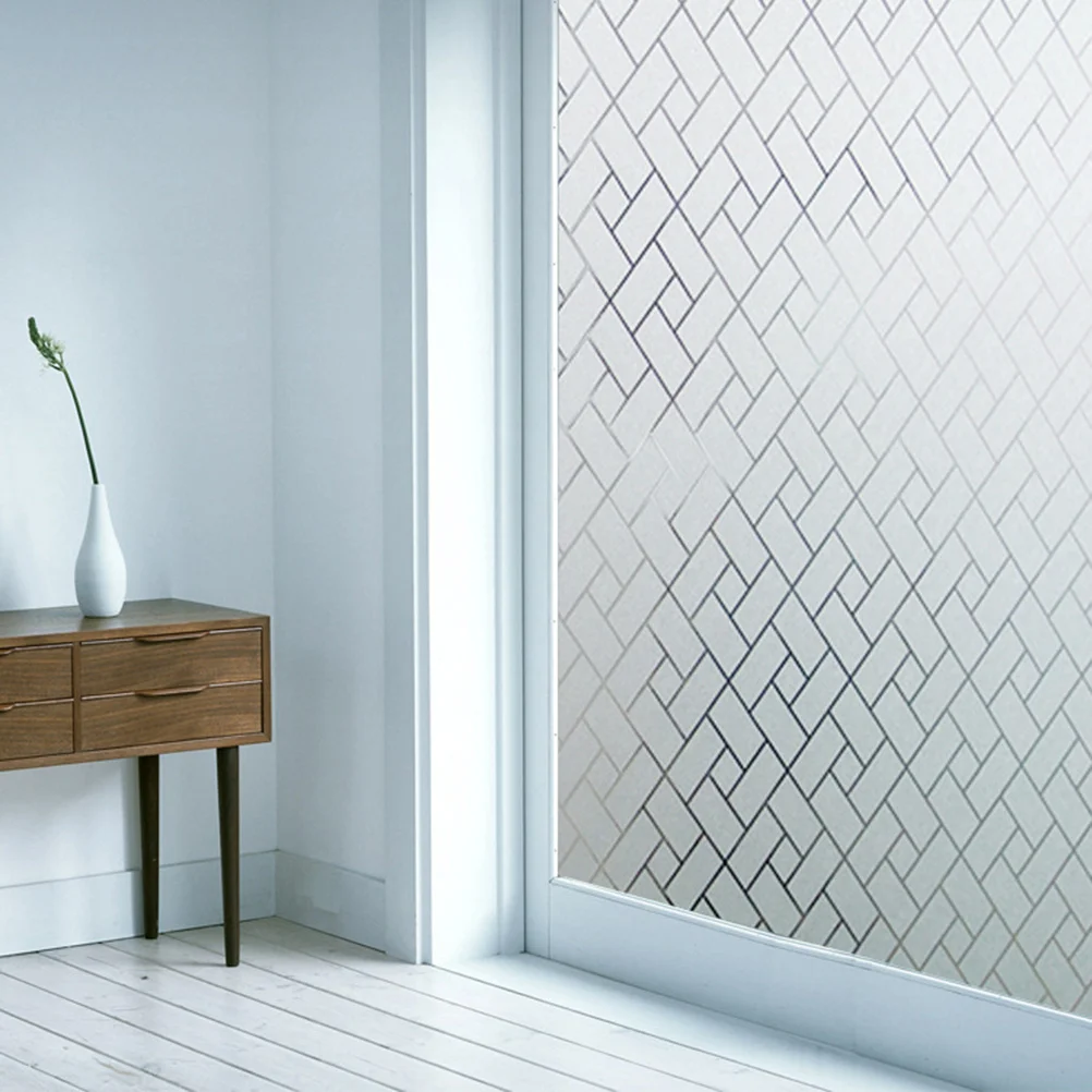 Privacy WIndows Film Rhombic Blurry Pattern Frosted Window Sticker for Bathroom Living Room 100x45cm
Privacy WIndows Film Rhombic Blurry Pattern Frosted Window Sticker for Bathroom Living Room 100x45cm