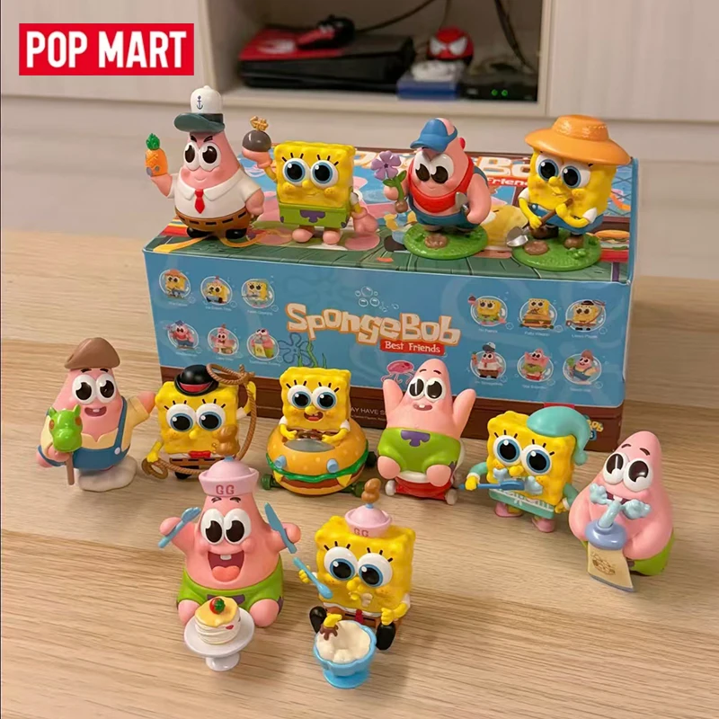 POP MART Spongebob Best Friends Series Genuine Blind Box Mystery Box Guess Bag Toys Doll Cute Anime Figure Desktop
POP MART Spongebob Best Friends Series Genuine Blind Box Mystery Box Guess Bag Toys Doll Cute Anime Figure Desktop