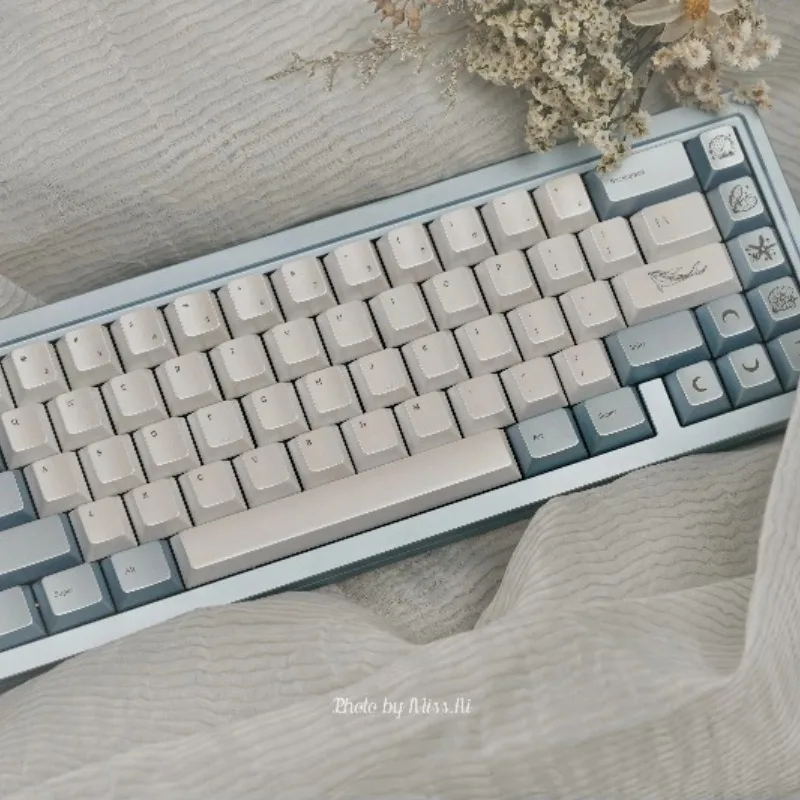 Seawater Pearl Theme Keycaps Set Customized ABS Spray Coating Cherry Profile Keyboard Cap for Mechanical Keyboard Accessories
Seawater Pearl Theme Keycaps Set Customized ABS Spray Coating Cherry Profile Keyboard Cap for Mechanical Keyboard Accessories