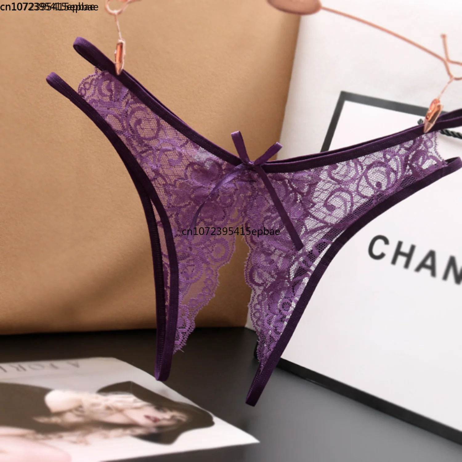 TrowBridge Transparent Women's Panties Female Lace Underwear Open Crotch Thongs Sexy Lingerie Erotic Panty Hot G-String Cute Bow
TrowBridge Transparent Women's Panties Female Lace Underwear Open Crotch Thongs Sexy Lingerie Erotic Panty Hot G-String Cute Bow