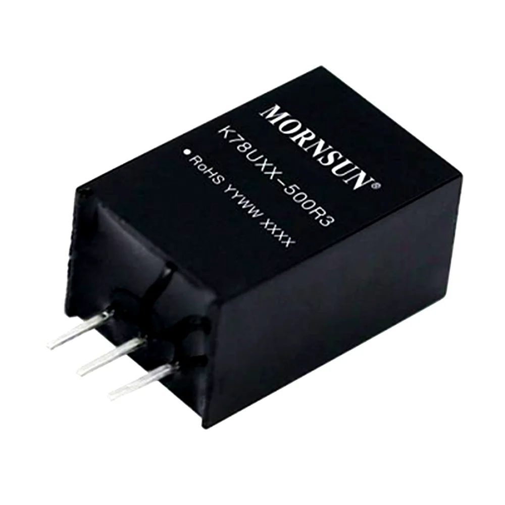 2Pcs/Lot/ MORNSUN K78U24-300R3 Non isolated stabilized voltage DC-DC power module 36-90v to 24v0.3a
2Pcs/Lot/ MORNSUN K78U24-300R3 Non isolated stabilized voltage DC-DC power module 36-90v to 24v0.3a