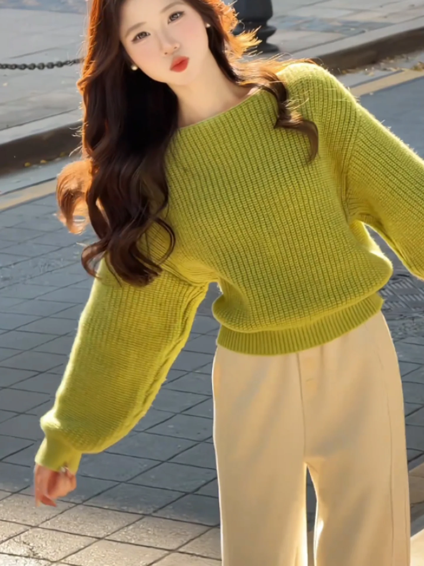 Comfortable Loose Long Sve Knitted Sweater Women's Faionable Color Overhead Winter Top Warm Versatile Commute Sle
Comfortable Loose Long Sve Knitted Sweater Women's Faionable Color Overhead Winter Top Warm Versatile Commute Sle