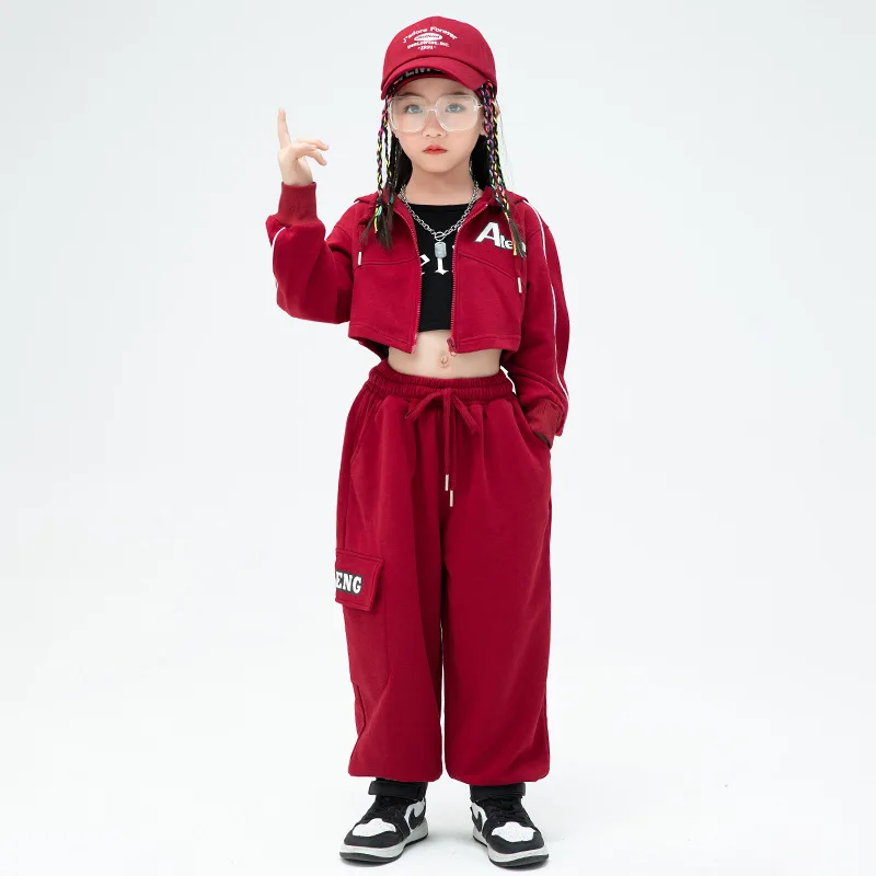 Children's Street Dance Fashion Outfit Autumn Girls Hip-Hop Jazz Dance Performance Set Little GirljazzDance performance clothing
Children's Street Dance Fashion Outfit Autumn Girls Hip-Hop Jazz Dance Performance Set Little GirljazzDance performance clothing
