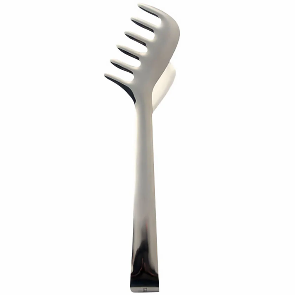 Spaghetti Clip Mini Tongs for Serving Barbecue Clamp Cooking Metal Pasta Locking Food Stainless Steel Frying Fruits
Spaghetti Clip Mini Tongs for Serving Barbecue Clamp Cooking Metal Pasta Locking Food Stainless Steel Frying Fruits