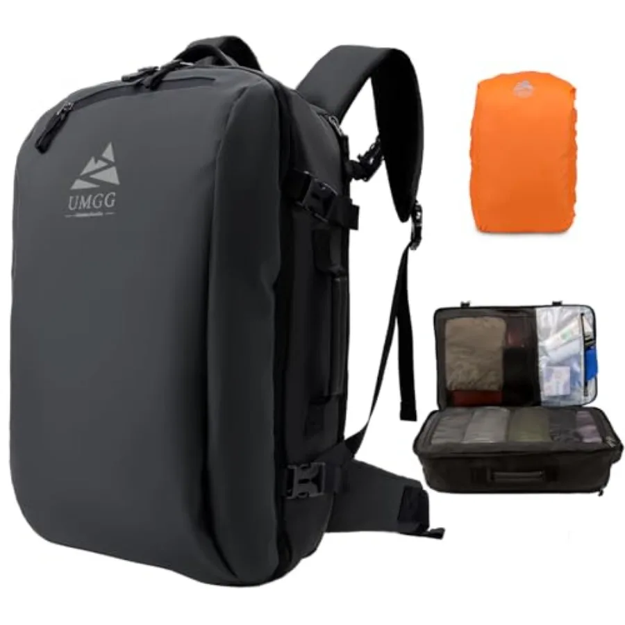 Large Travel Backpack for Men 40L, Water-resistant Carry On Backpack with Rain Cover, TSA Flight Approved 17inch Travel Laptop
Large Travel Backpack for Men 40L, Water-resistant Carry On Backpack with Rain Cover, TSA Flight Approved 17inch Travel Laptop