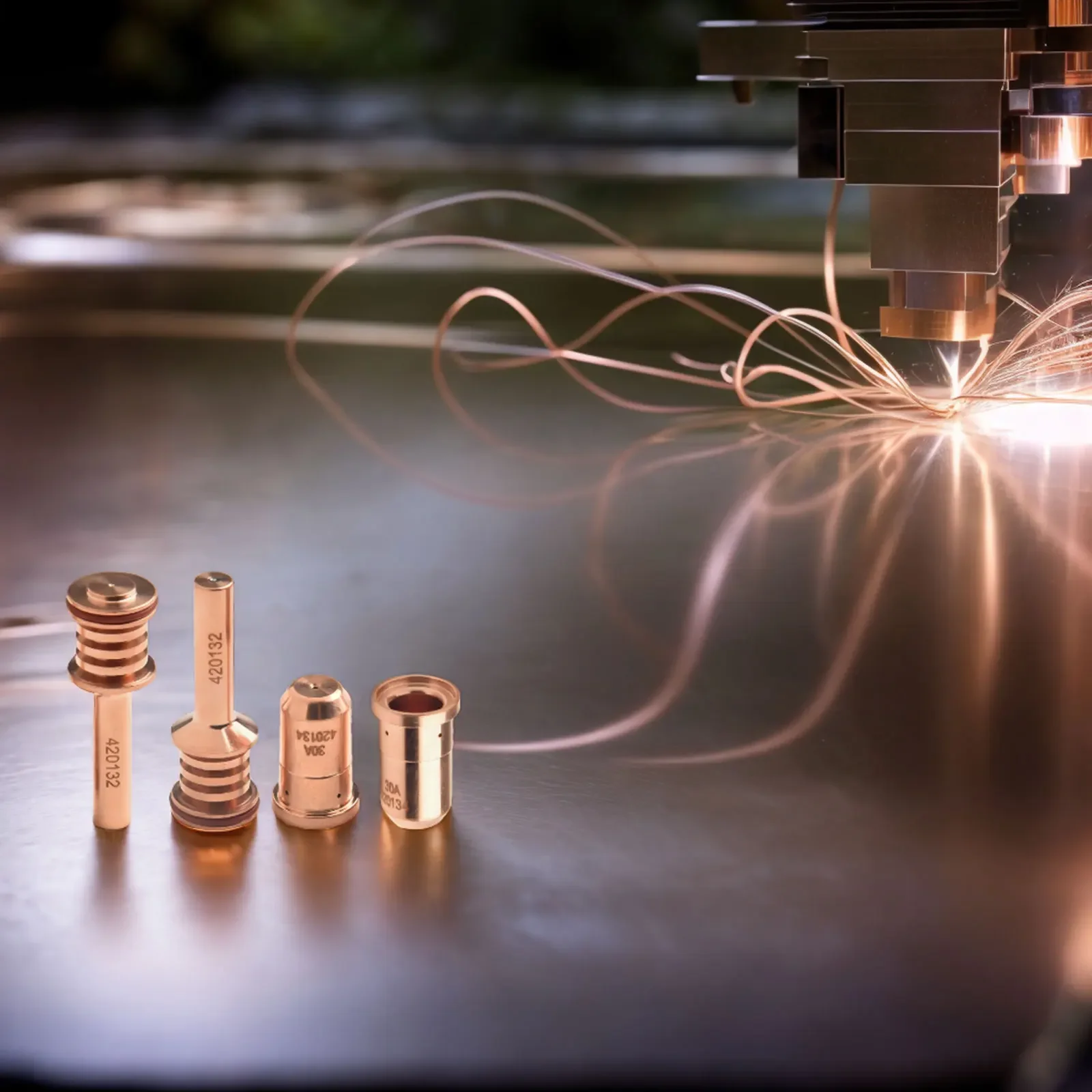 420134 Plasma Electrode Perfectly Sized 5Pcs 420132 Electrode and 5Pcs 420134 Nozzle for PMX 30AIR Plasma Cutting
420134 Plasma Electrode Perfectly Sized 5Pcs 420132 Electrode and 5Pcs 420134 Nozzle for PMX 30AIR Plasma Cutting