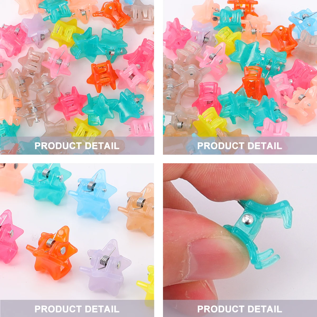 40pcs Princess Clips Mini Hair Claw Star Design Lightweight Durable Assorted Colors Hair Clamps For Girls Daily Use Perfect
40pcs Princess Clips Mini Hair Claw Star Design Lightweight Durable Assorted Colors Hair Clamps For Girls Daily Use Perfect