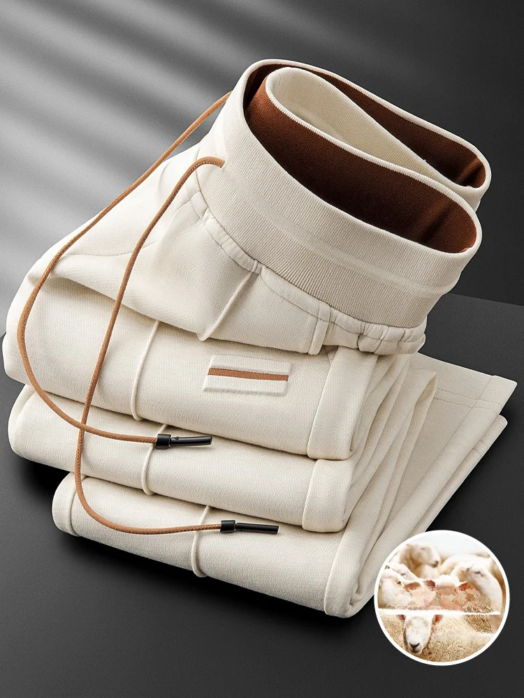 Мужские повседневные спортивные брюки из смесовой шерсти в итальянском стиле «преппи» для осени и зимы, прямые, с эффектом «воздушного слоя», высококачественные...
Мужские повседневные спортивные брюки из смесовой шерсти в итальянском стиле «преппи» для осени и зимы, прямые, с эффектом «воздушного слоя», высококачественные...