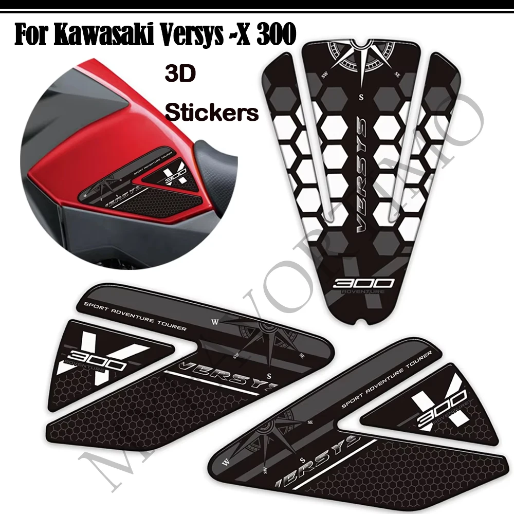 Motorcycle For Kawasaki Versys X 300 X300 Versys-X Tank Pad Grips Gas Fuel Oil Kit Knee Protector Stickers Decals
Motorcycle For Kawasaki Versys X 300 X300 Versys-X Tank Pad Grips Gas Fuel Oil Kit Knee Protector Stickers Decals