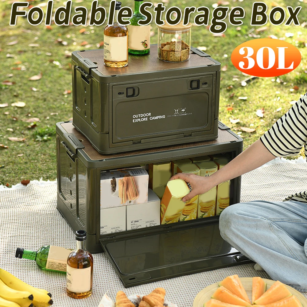 30л складной ящик для хранения с деревянной крышкой, уличный багажник, органайзер, складной ящик для кемпинга, пикника, уличные водонепроницаемые контейнеры для хранения
30л складной ящик для хранения с деревянной крышкой, уличный багажник, органайзер, складной ящик для кемпинга, пикника, уличные водонепроницаемые контейнеры для хранения