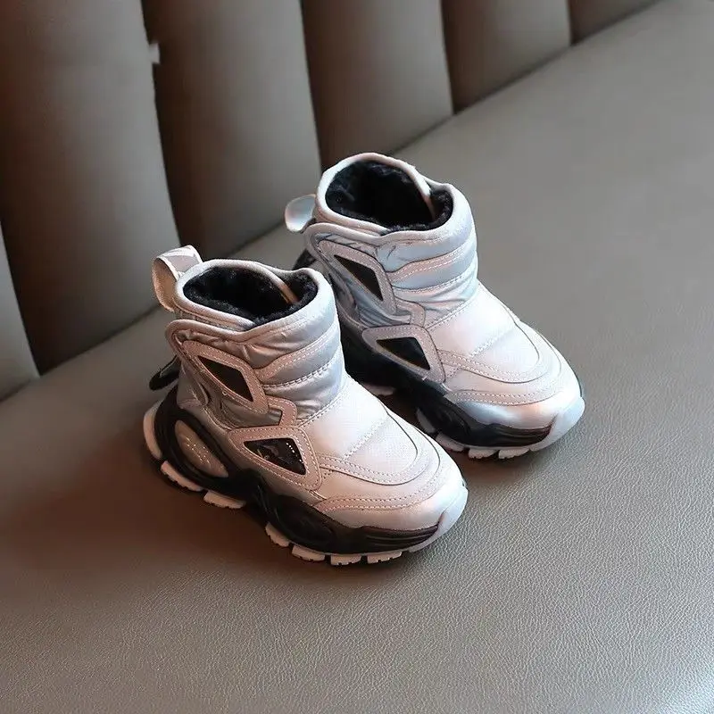 Непромокаемые зимние ботинки для девочек, 2026, очень толстые, теплые, уютные детские зимние ботинки до середины икры на флисовой подкладке до щиколотки
Непромокаемые зимние ботинки для девочек, 2026, очень толстые, теплые, уютные детские зимние ботинки до середины икры на флисовой подкладке до щиколотки