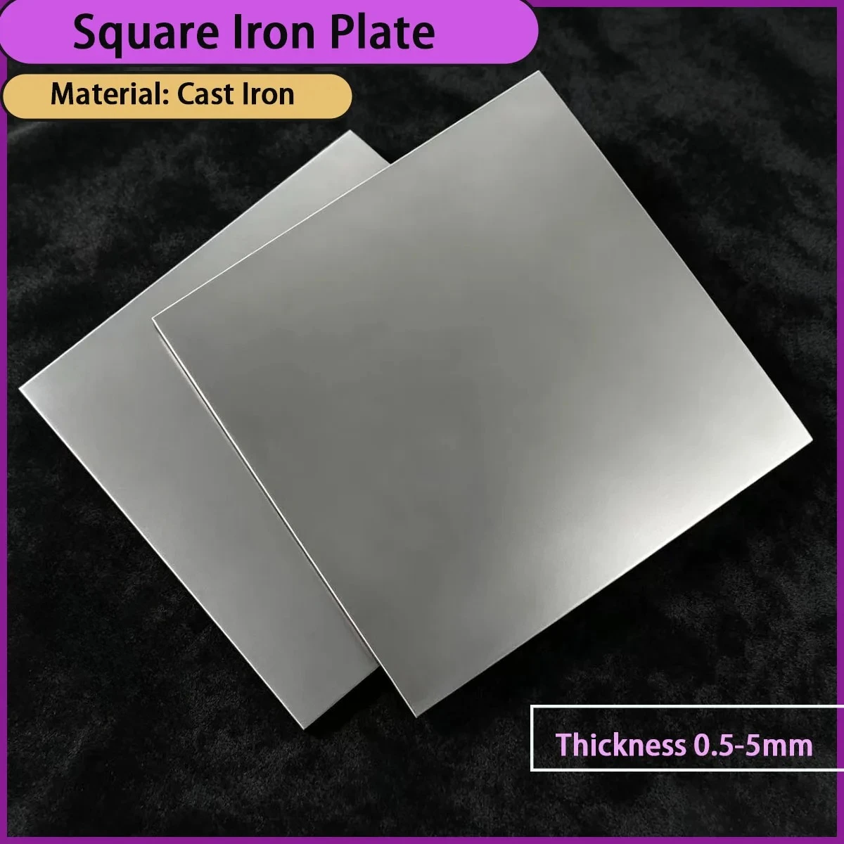 0.5-5mm thick square iron plate is used for mechanical bases, tooling pads, hardware accessories, structural supports, etc
0.5-5mm thick square iron plate is used for mechanical bases, tooling pads, hardware accessories, structural supports, etc