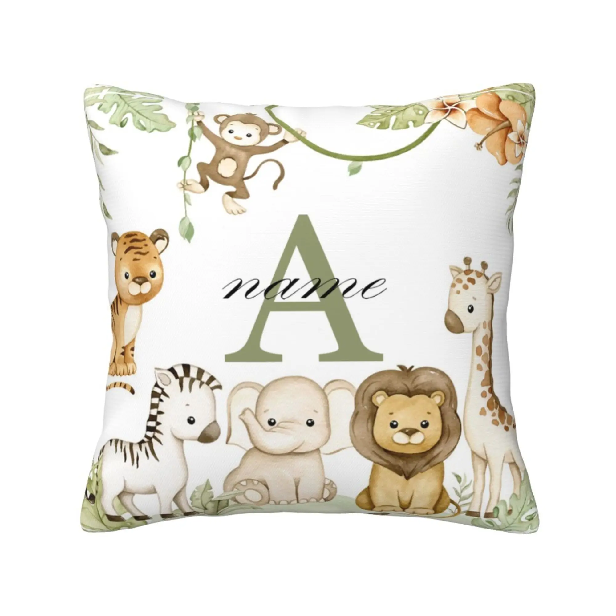 Animal with Name Pillow Case Personalized Pillow Dust Cover Bedroom Kids Wild Party Decoration Pillowcase Birthday Children Gift
Animal with Name Pillow Case Personalized Pillow Dust Cover Bedroom Kids Wild Party Decoration Pillowcase Birthday Children Gift