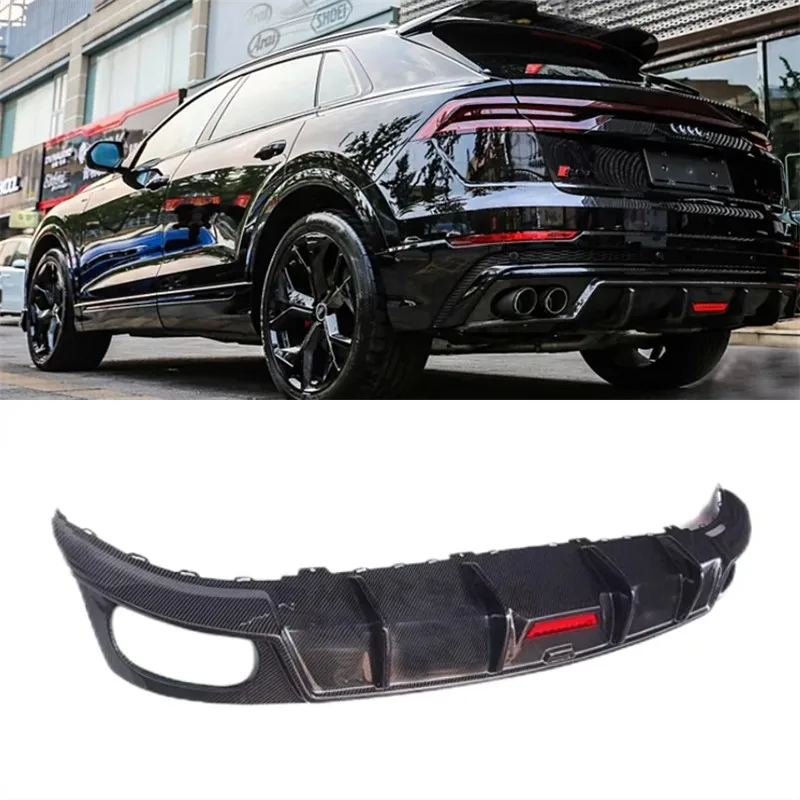 For Audi Q8 2018 2019 2020 2021 2022 ReaI Carbon Fiber Rear Bumper Lip Diffuser Spoiler Kit
For Audi Q8 2018 2019 2020 2021 2022 ReaI Carbon Fiber Rear Bumper Lip Diffuser Spoiler Kit