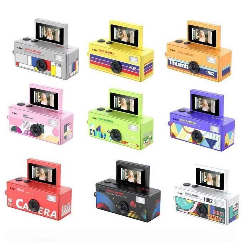New Original Thumb Flip Camera Film Simulation Mini Digital Camera Portable Small Photographic Film Camera Collect Toys Gifts
New Original Thumb Flip Camera Film Simulation Mini Digital Camera Portable Small Photographic Film Camera Collect Toys Gifts