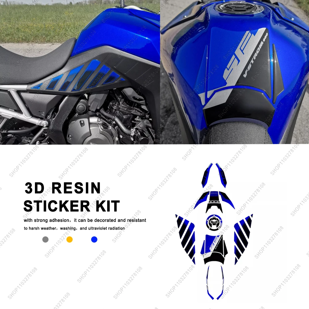 3D Resin Decal Motorcycle Accessories Fuel tank pad Protection Sticker Waterproof Anti-scratch For Suzuki V-Strom 800 SE 2023
3D Resin Decal Motorcycle Accessories Fuel tank pad Protection Sticker Waterproof Anti-scratch For Suzuki V-Strom 800 SE 2023