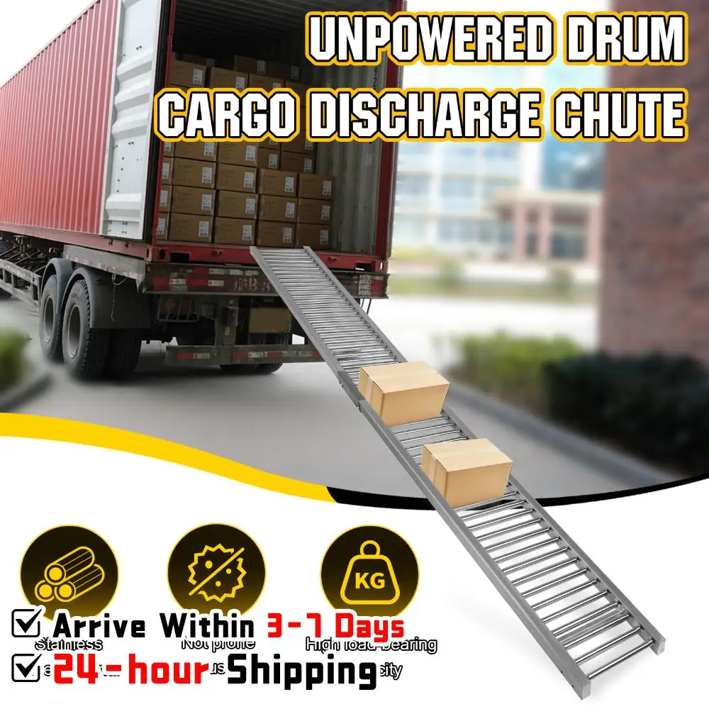 4M Powerless Roller Conveyor Unpowered Transmission Handling Artifact for Werehouse Unload
4M Powerless Roller Conveyor Unpowered Transmission Handling Artifact for Werehouse Unload