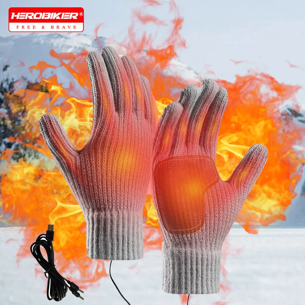 Electric Heated Gloves USB Touch Screen Gloves Warmer Winter Warm Electric Heated Gloves Heated Motorcycle Gloves for Women Men
Electric Heated Gloves USB Touch Screen Gloves Warmer Winter Warm Electric Heated Gloves Heated Motorcycle Gloves for Women Men
