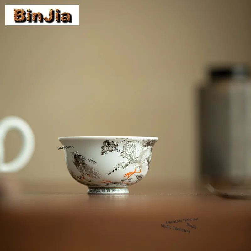 100ml Grisaille Painting Lotus Teacup Retro Tea Bowl Tea Cup Set Tea-tasting Personal Cup Chazhan Master Cups Tea Ceremony Gifts
100ml Grisaille Painting Lotus Teacup Retro Tea Bowl Tea Cup Set Tea-tasting Personal Cup Chazhan Master Cups Tea Ceremony Gifts