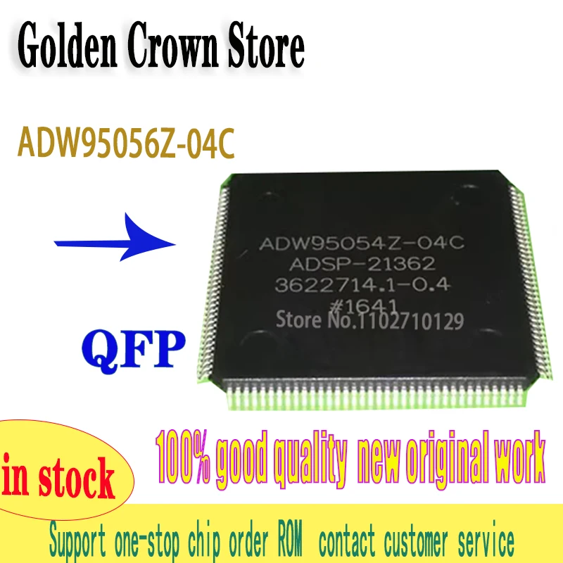 1PCS/lot ADW95056Z-04C ADW95056Z ADSP-21362 QFP144 car computer chip work New original In Stock
1PCS/lot ADW95056Z-04C ADW95056Z ADSP-21362 QFP144 car computer chip work New original In Stock