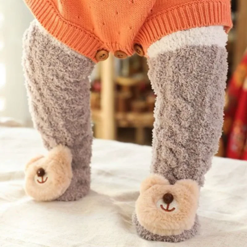 Premium Newborn Over The Knee Socks Pure Cotton Coral Fleece Thickened Winter Baby Booties for Boys Girls Winter Thermal Socks
Premium Newborn Over The Knee Socks Pure Cotton Coral Fleece Thickened Winter Baby Booties for Boys Girls Winter Thermal Socks