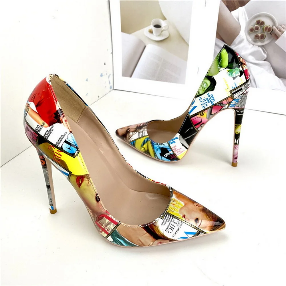 2026 New Design Graffiti Girl High Heels,Women Pumps,Sexy Shallow Party Shoes,Slip On,Pointed Toe. Size 34-46,Dropship
2026 New Design Graffiti Girl High Heels,Women Pumps,Sexy Shallow Party Shoes,Slip On,Pointed Toe. Size 34-46,Dropship