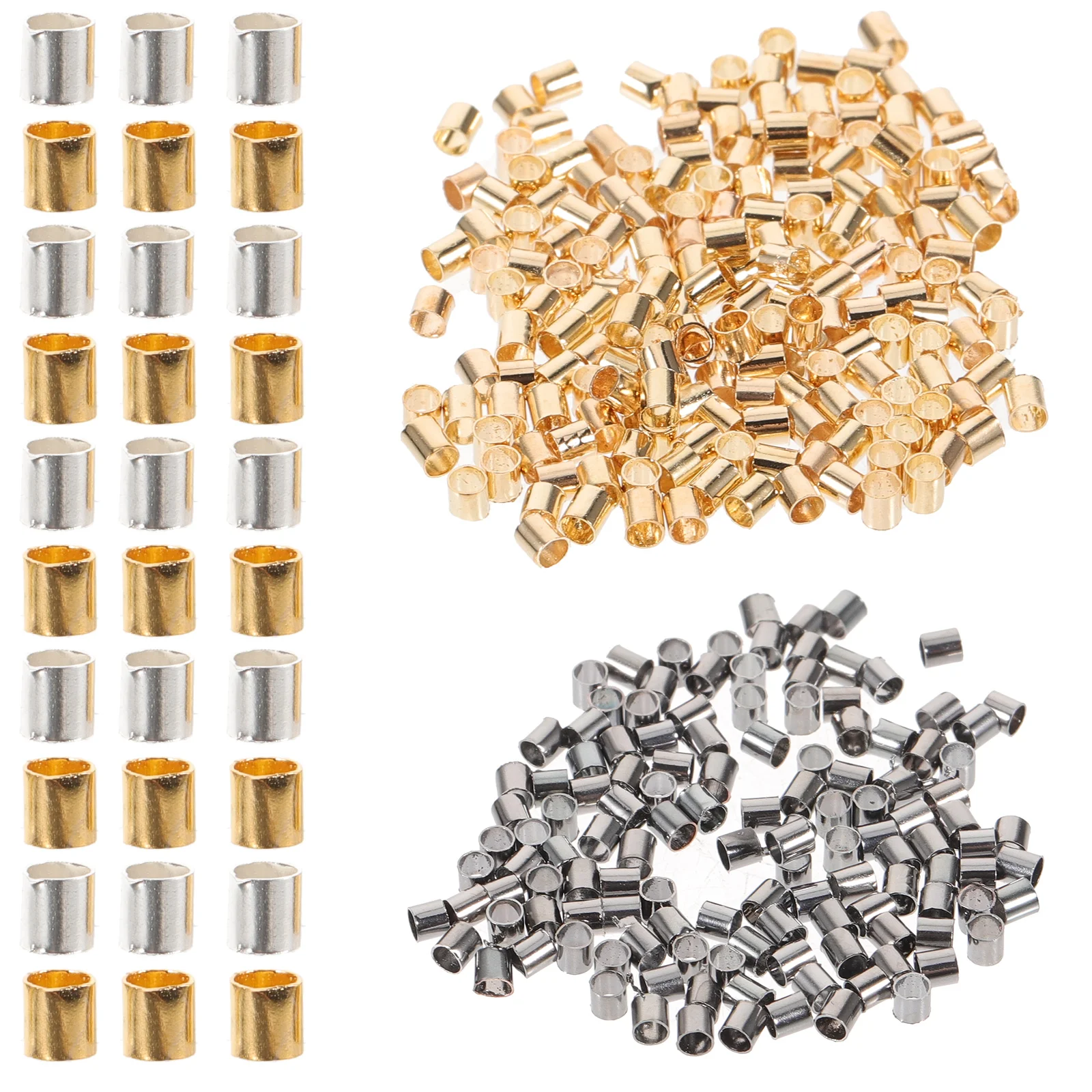 1000pcs Crimp Accessories for Jewelry Making DIY Craft Supplies Lightweight Easy Jewelry Making Supplies Storage Beads
1000pcs Crimp Accessories for Jewelry Making DIY Craft Supplies Lightweight Easy Jewelry Making Supplies Storage Beads
