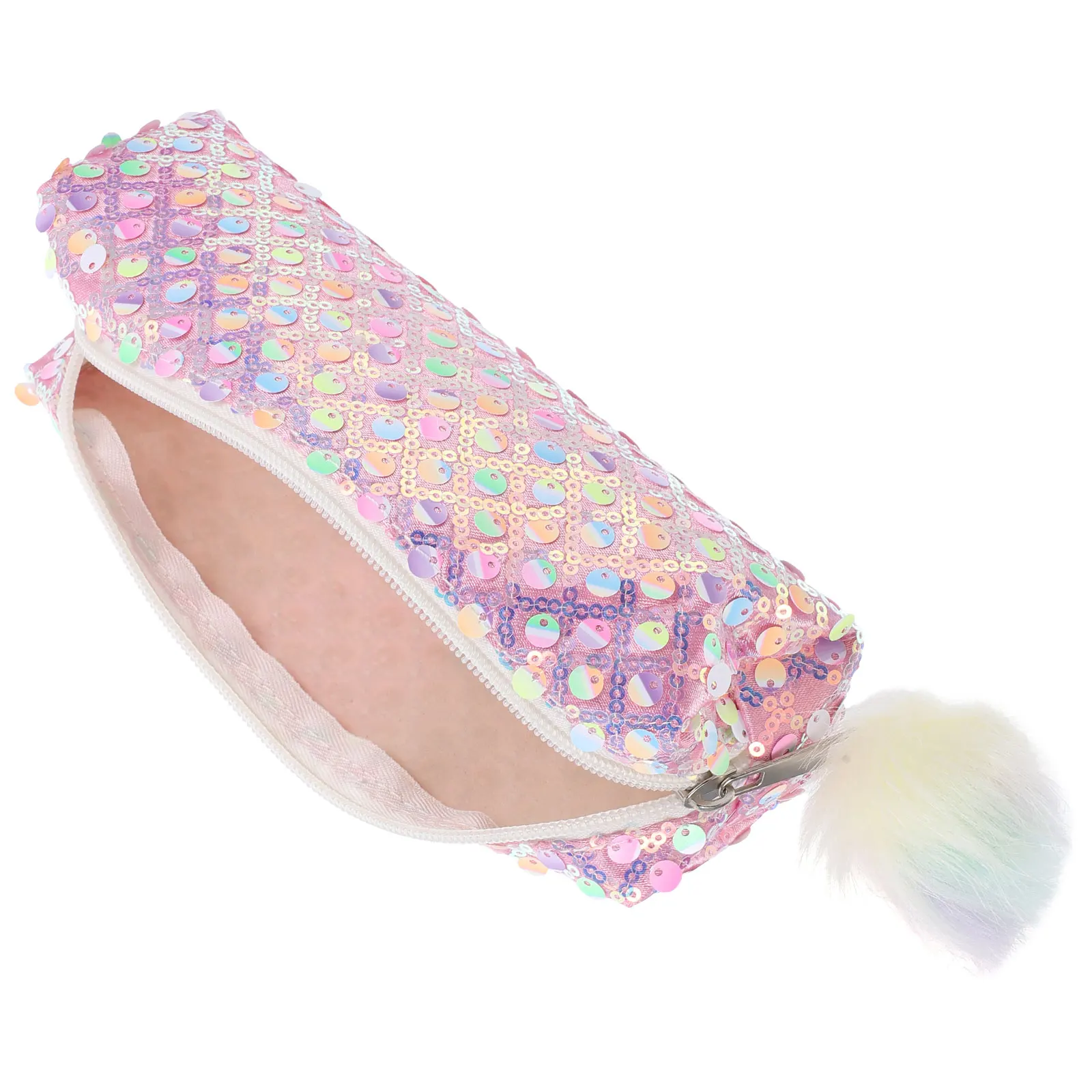 Glitter Pencil Case Pink Smooth Zipper Chalk Bag Polyester School Stationery Organizer Pen Storage For Students Makeup
Glitter Pencil Case Pink Smooth Zipper Chalk Bag Polyester School Stationery Organizer Pen Storage For Students Makeup