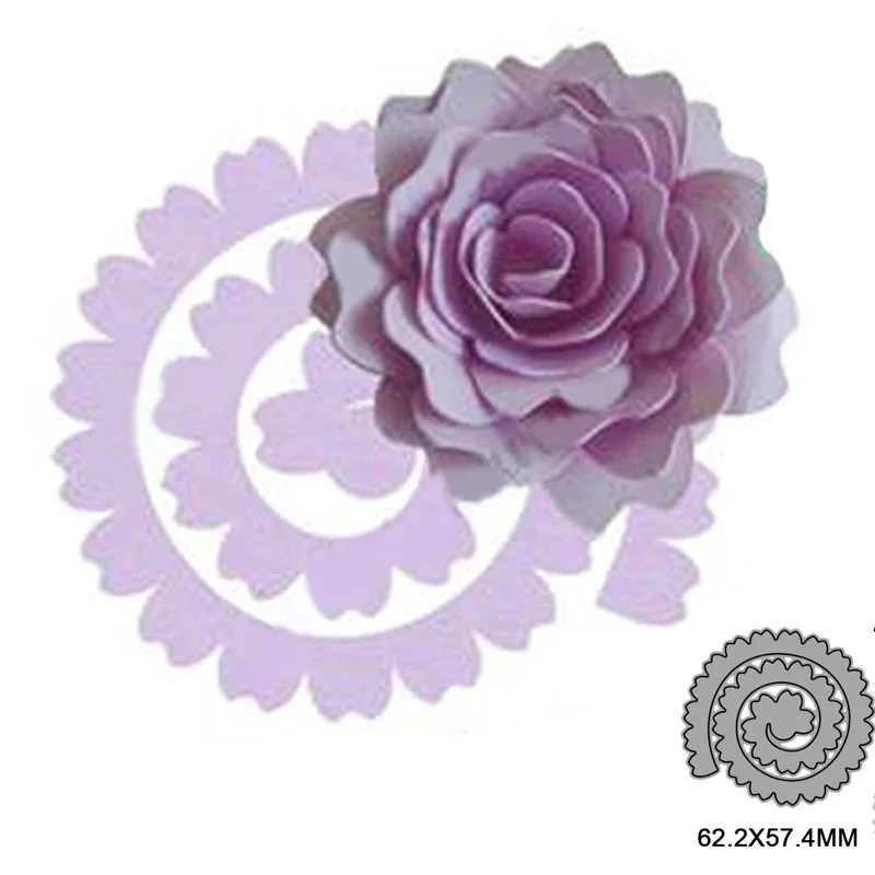 Spiral Flower Metal Cutting Dies for DIY Scrapbooking Album Paper Cards Decorative Crafts Embossing Die Cuts Christmas 2021new
Spiral Flower Metal Cutting Dies for DIY Scrapbooking Album Paper Cards Decorative Crafts Embossing Die Cuts Christmas 2021new