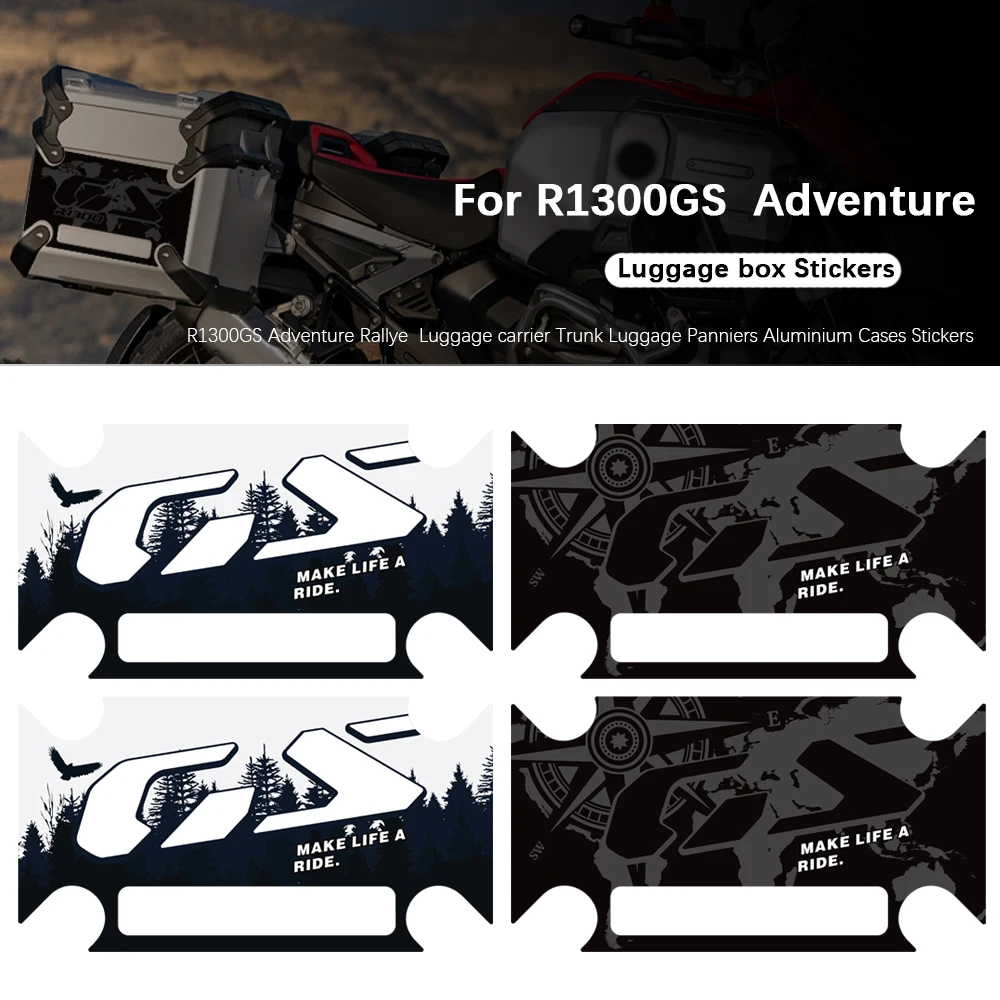 Motorcycle For R1300GS Adventure Accessories Trunk Luggage Panniers Aluminium Cases Protector Stickers R 1300 GS R1300 ADV
Motorcycle For R1300GS Adventure Accessories Trunk Luggage Panniers Aluminium Cases Protector Stickers R 1300 GS R1300 ADV