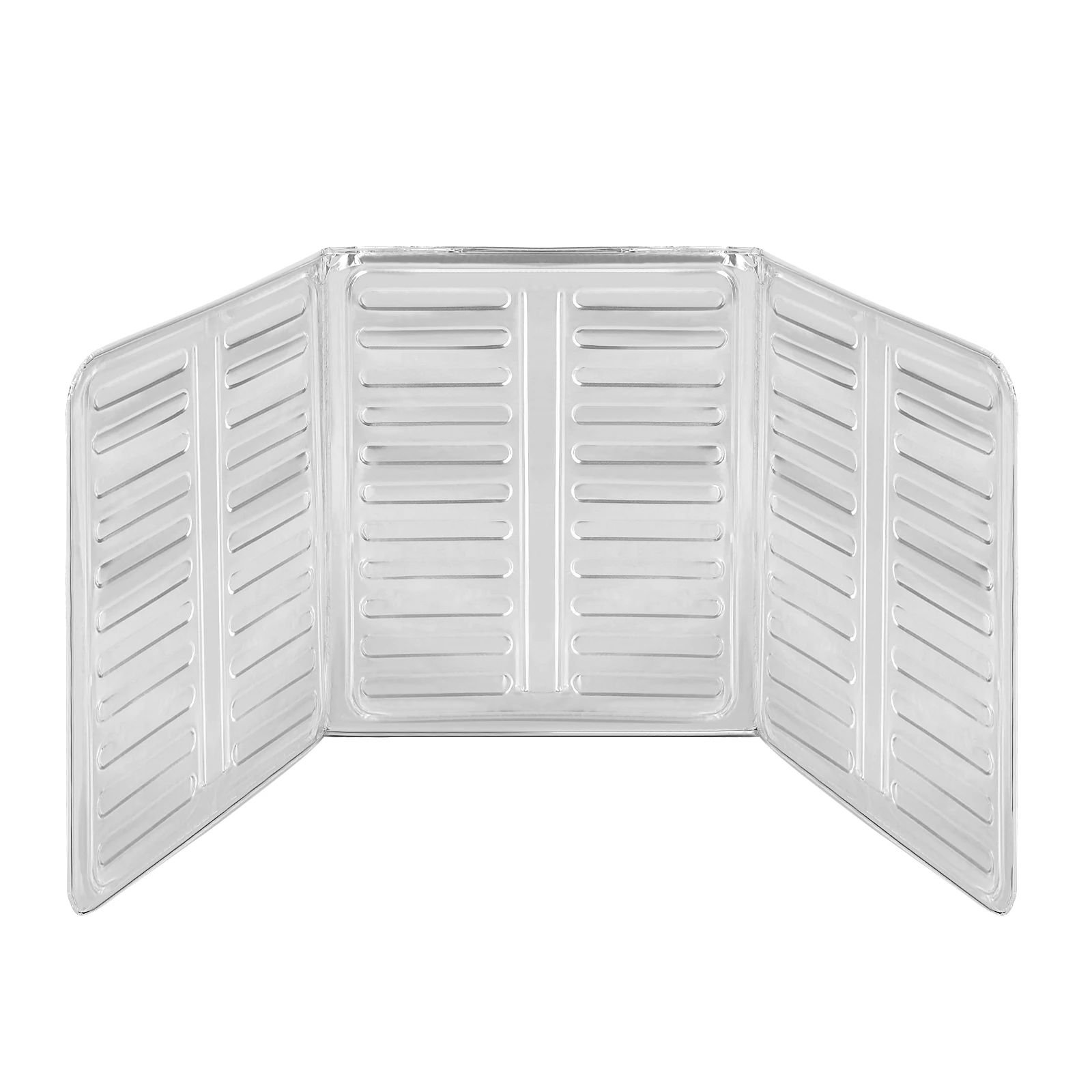 Kitchen Aluminum Foil Board Splatter Guard Anti Splash Oil Barrier Stove Protector Fry Shield Grease Guard Cookware
Kitchen Aluminum Foil Board Splatter Guard Anti Splash Oil Barrier Stove Protector Fry Shield Grease Guard Cookware
