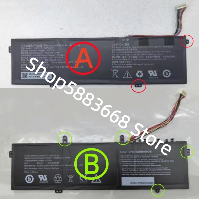 Аккумулятор для ноутбуков Positivo DN50-45, DN50-57, DN50-70, 556781-3S, 556781-3S-1, H3C, H3CBook Pro 14 G2 iO08, H3CBook Pro 14 iO29
Аккумулятор для ноутбуков Positivo DN50-45, DN50-57, DN50-70, 556781-3S, 556781-3S-1, H3C, H3CBook Pro 14 G2 iO08, H3CBook Pro 14 iO29